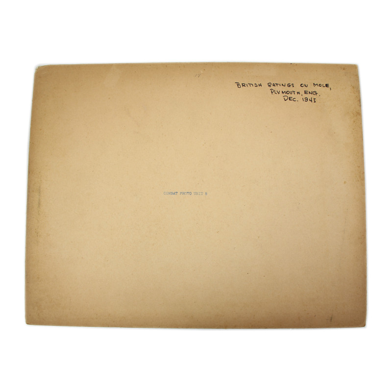 Photographie, US Navy, Combat Photo Unit 8, Plymouth, 1943
