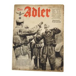 Magazine, Der Adler, July 14, 1942, French Edition
