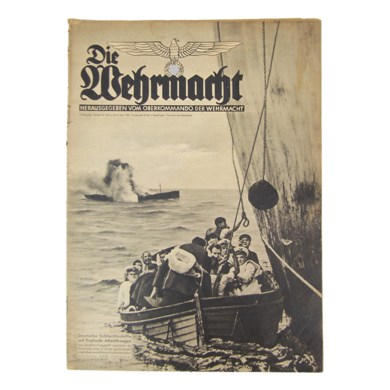 Magazine, Die Wehrmacht, April 9, 1941
