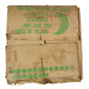 Can, Tin, Dehydrated Navy bean soup, Ration, with cardboard box, 1944