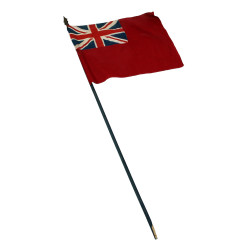 Flag, British, Red Ensign, Wooden Pole