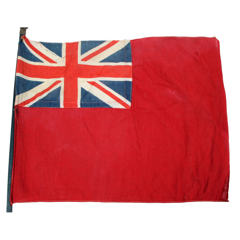 Flag, British, Red Ensign, Wooden Pole