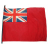 Drapeau britannique, Red Ensign, sur bâton