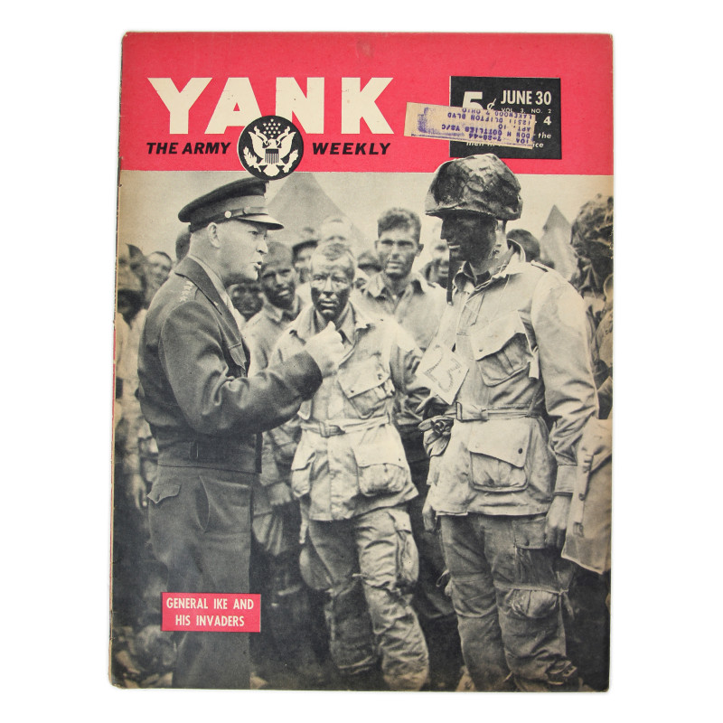 Magazine YANK, 30 juin 1944, "General Ike and His Invaders"