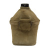 Gourde US, complète, avec housse USMC, P3, 1945
