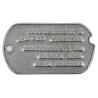 Dog Tag, Pvt. Adolph Balikowski, 596th Ambulance Co., ETO