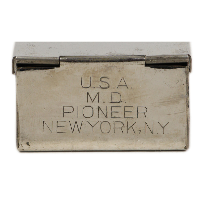 Stérilisateur médical pour aiguilles, US Army Medical Department, PIONEER