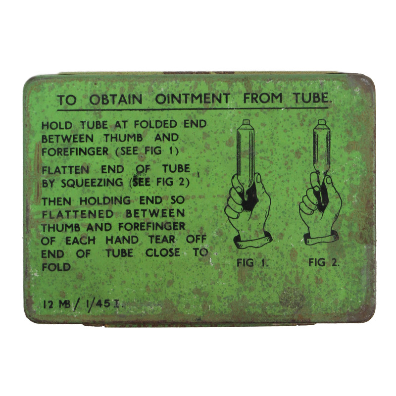 Tin, Anti-Gas Ointment, No. 6, For Tropical Use