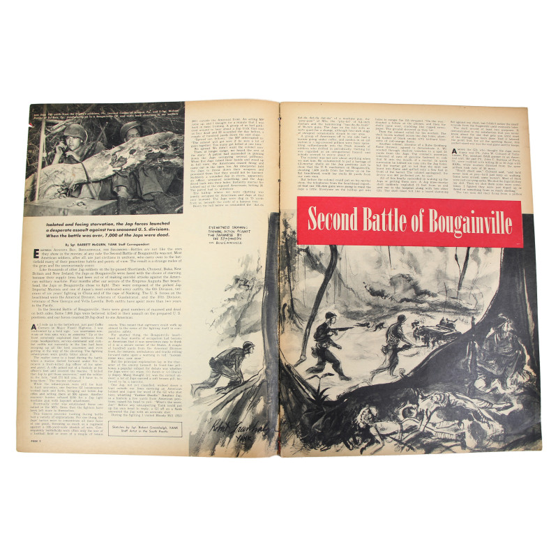 Magazine, YANK, May 19, 1944, Bougainville