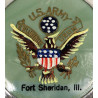 Compact, Powder, US Army, Fort Sheridan