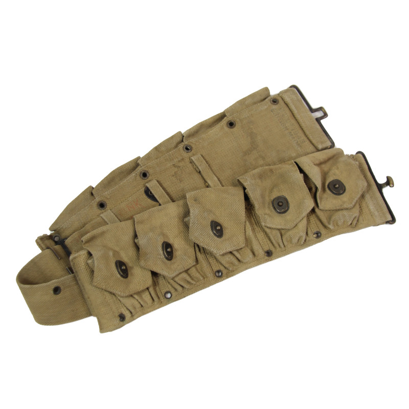 Belt, Cartridge, M1 Rifle, British-Made, M.E. Co. 1943