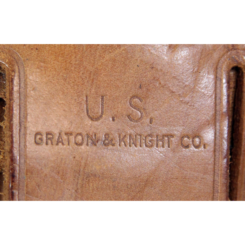 Holster, Belt, Pistol, Colt M1911A1, GRATON & KNIGHT CO.