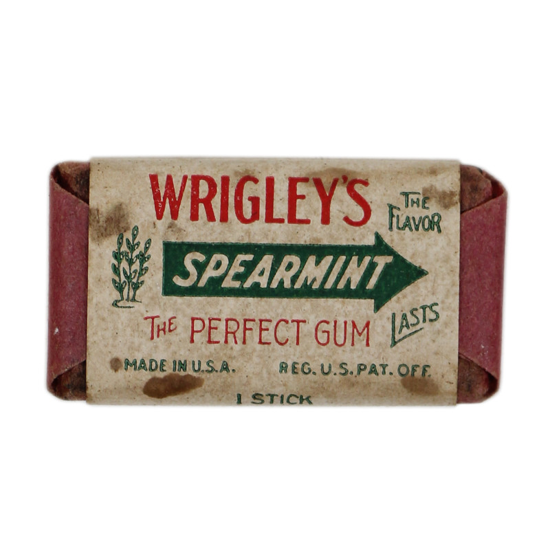 Stick, Gum, Chewing, WRIGLEY'S, Spearmint, Untouched