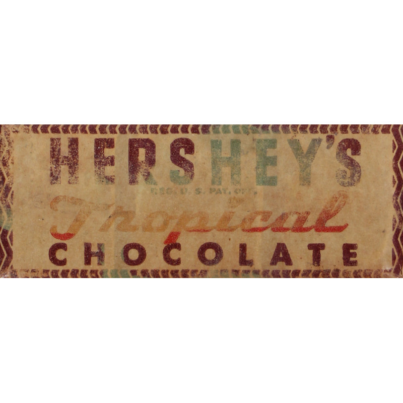 Bar, Chocolate, HERSHEY'S, Tropical, 2 Ounces, Untouched
