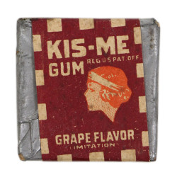 Stick, Gum, Chewing, KIS-ME GUM, Grape Flavor, Untouched