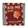 Tablette de chewing-gum, KIS-ME GUM, Grape Flavor, intacte