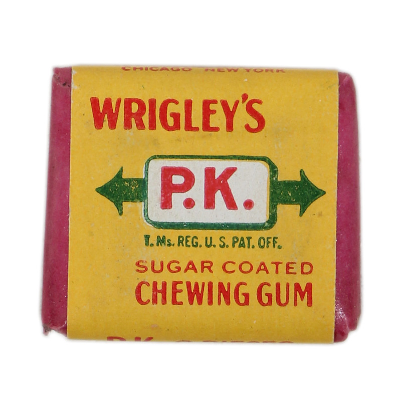 Packet, Gum, Chewing, WRIGLEY'S, Sugar-Coated, Untouched