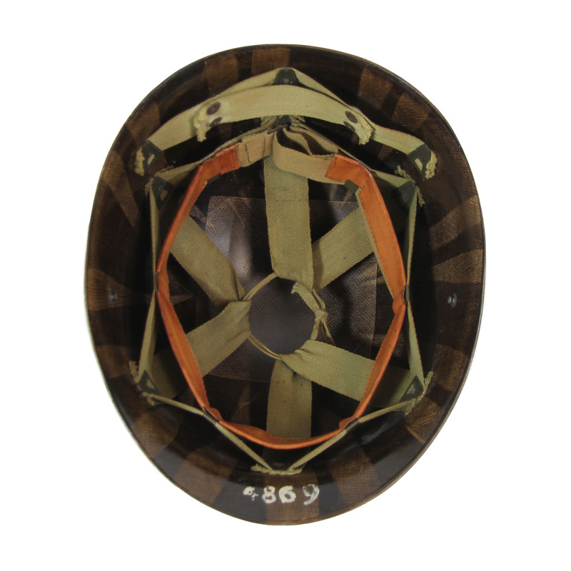 Helmet, M1, Fixed Loops, 1er Régiment de chasseurs parachutistes, French Airborne