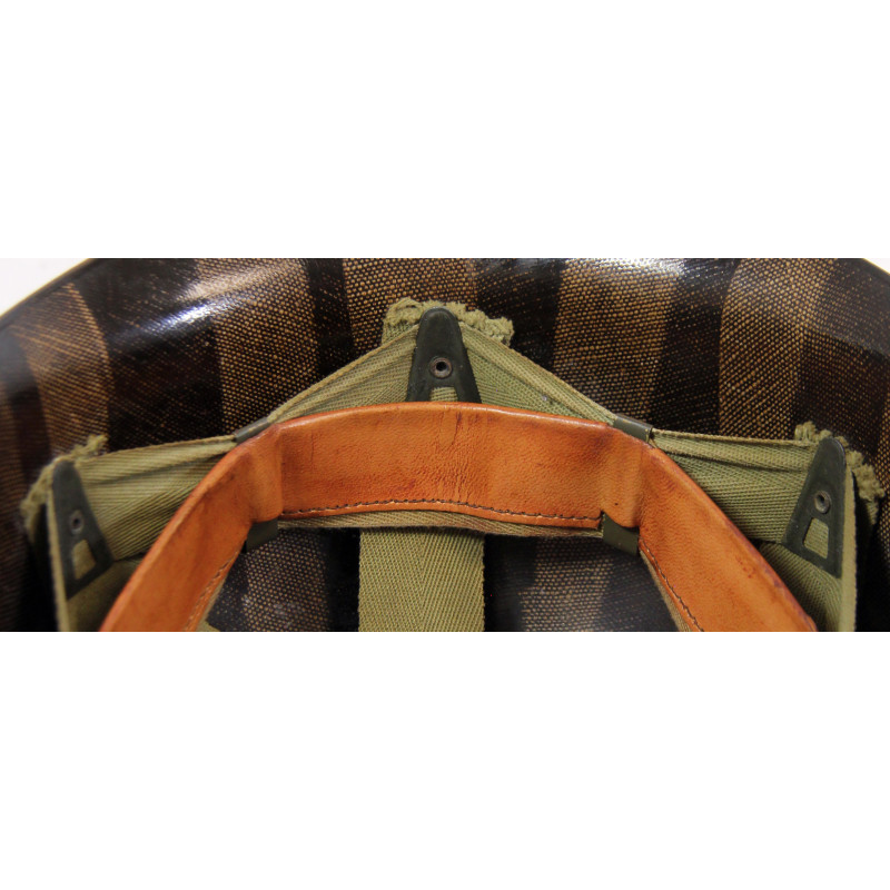 Casque M1, pattes fixes, 1er Régiment de chasseurs parachutistes