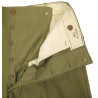 Pantalon moutarde, Special, 30 x 33, 1943, T/5 John Zofcin, Battery C, 405th AAA Gun Bn., ETO