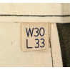 Pantalon moutarde, Special, 30 x 33, 1943, T/5 John Zofcin, Battery C, 405th AAA Gun Bn., ETO