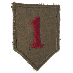 Patch, 1st Infantry Division, British-Made