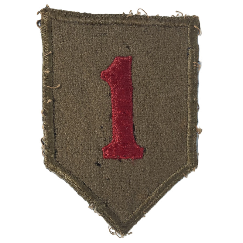 Insigne, 1st Infantry Division, British-Made
