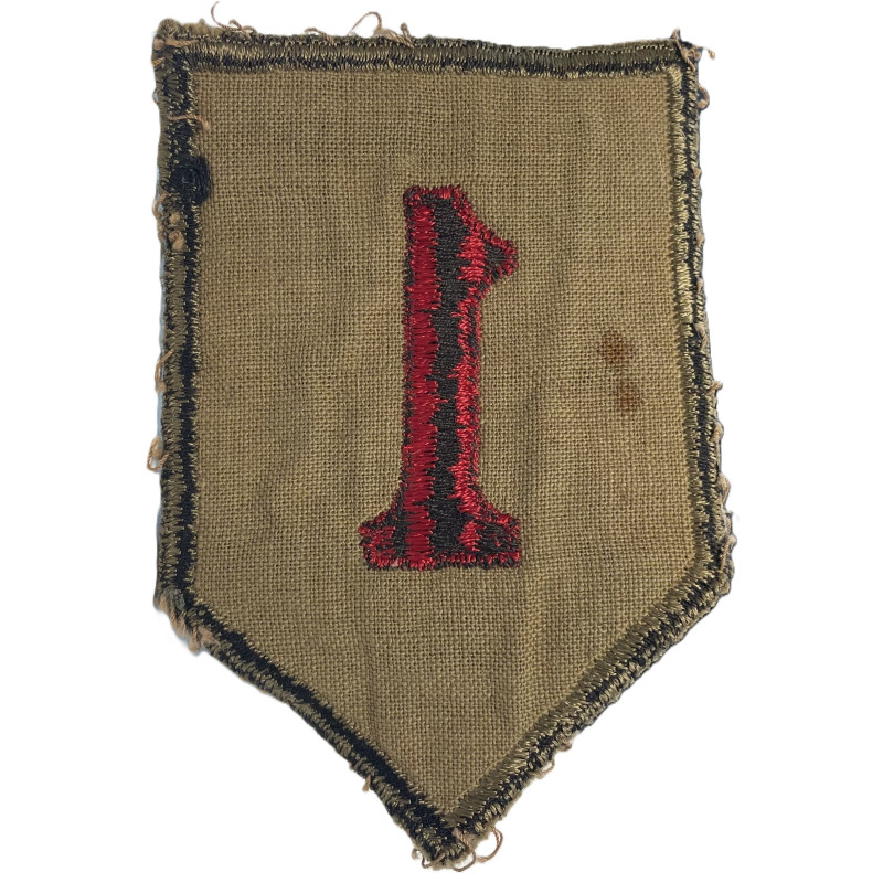 Patch, 1st Infantry Division, British-Made