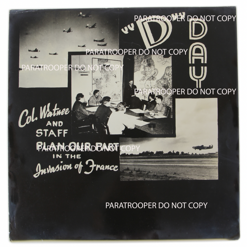 Photograph, 490th Bomb. Group, 8th Air Force, D-Day Photograph, 490th Bomb. Group, 8th Air Force, D-Day