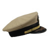 Casquette officier supérieur, US Navy, beige, Cdr. David O'Connor, USNR