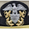 Casquette officier supérieur, US Navy, beige, Cdr. David O'Connor, USNR