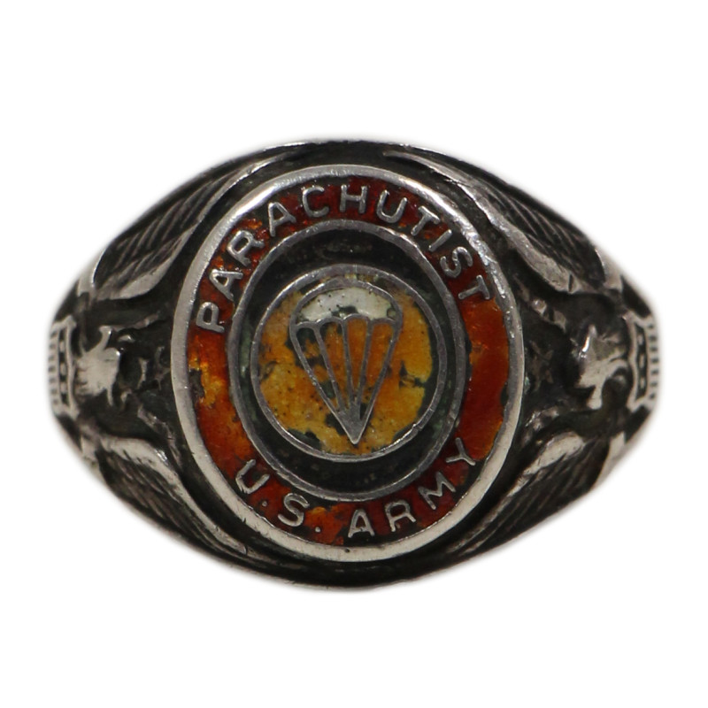 Bague, US Army, Parachutist, Sterling, GROUSE CO.
