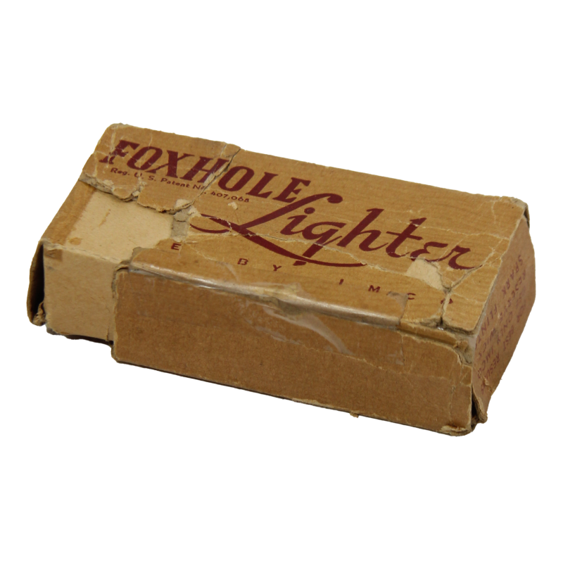 Briquet, Foxhole Lighter, THE IMCO CO., avec mèches