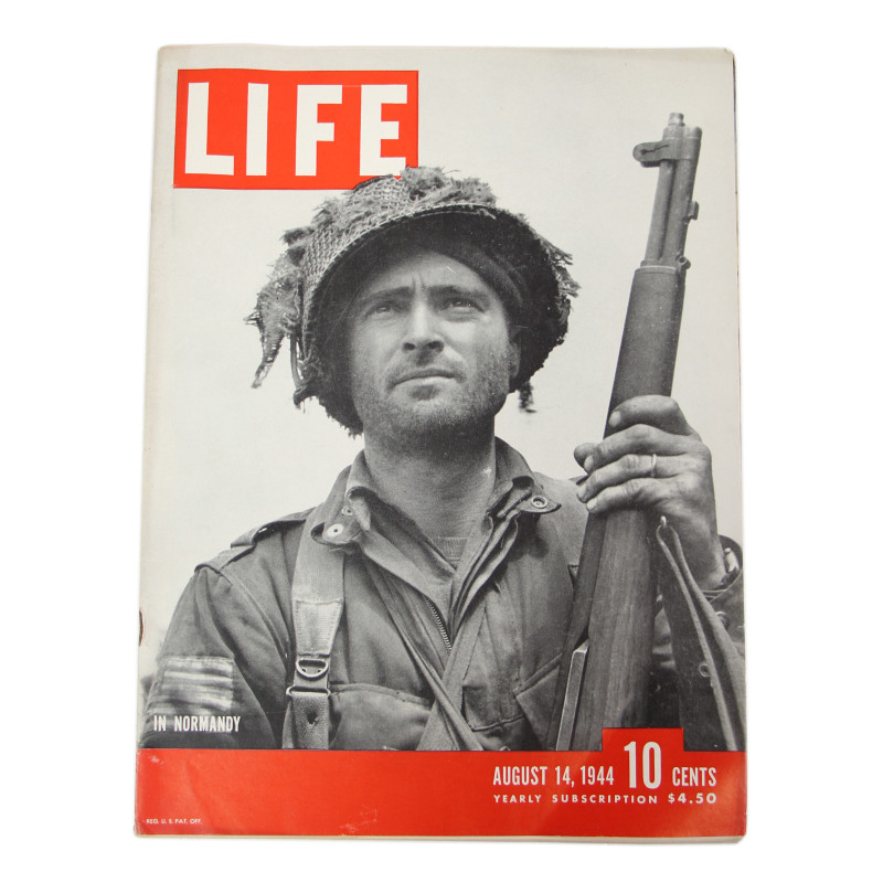 Magazine LIFE, Lt. Kelso Horne, 508th PIR, 82nd Airborne Division, 14 août 1944