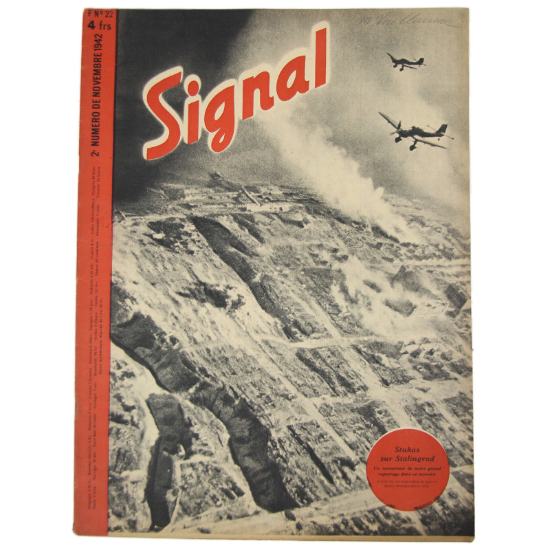 Magazine, Signal, N°2, novembre 1942, édition française