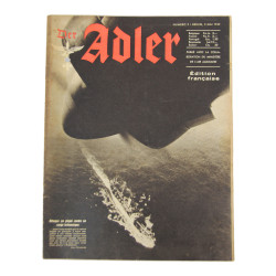Magazine, Der Adler, May 5, 1942, French Edition