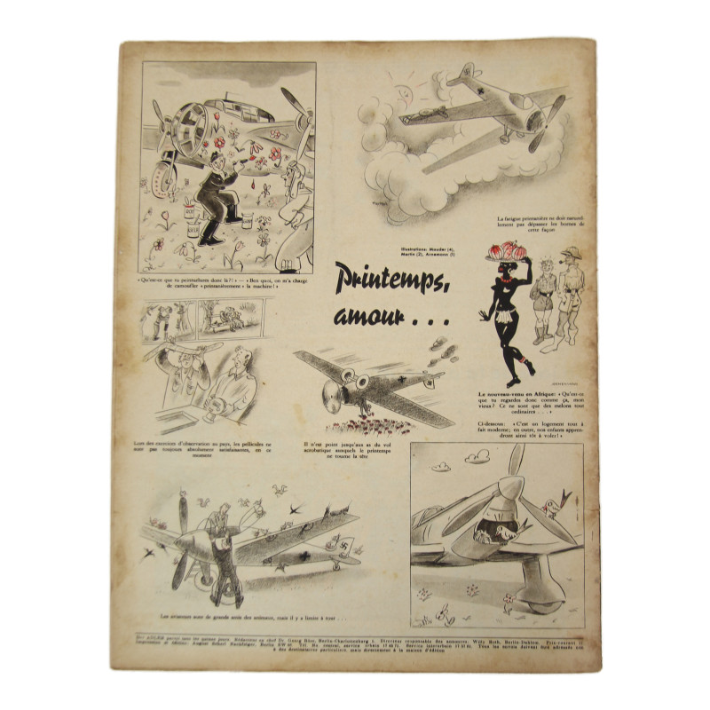 Magazine, Der Adler, 5 mai 1942, édition française