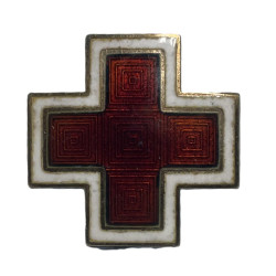 Insignia, American Red Cross, Volunteer, Sterling