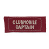 Insigne, American Red Cross, Clubmobile, Captain