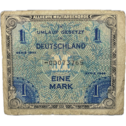 Billet d'invasion, 1 Mark, 1944