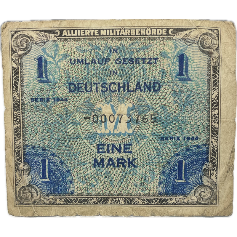 Billet d'invasion, 1 Mark, 1944