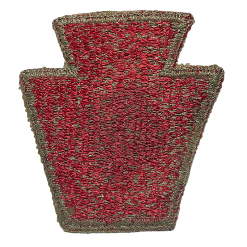 Insigne, 28th Infantry Division, dos vert, 1943
