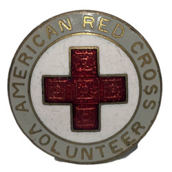 Insigne, American Red Cross Volunteer