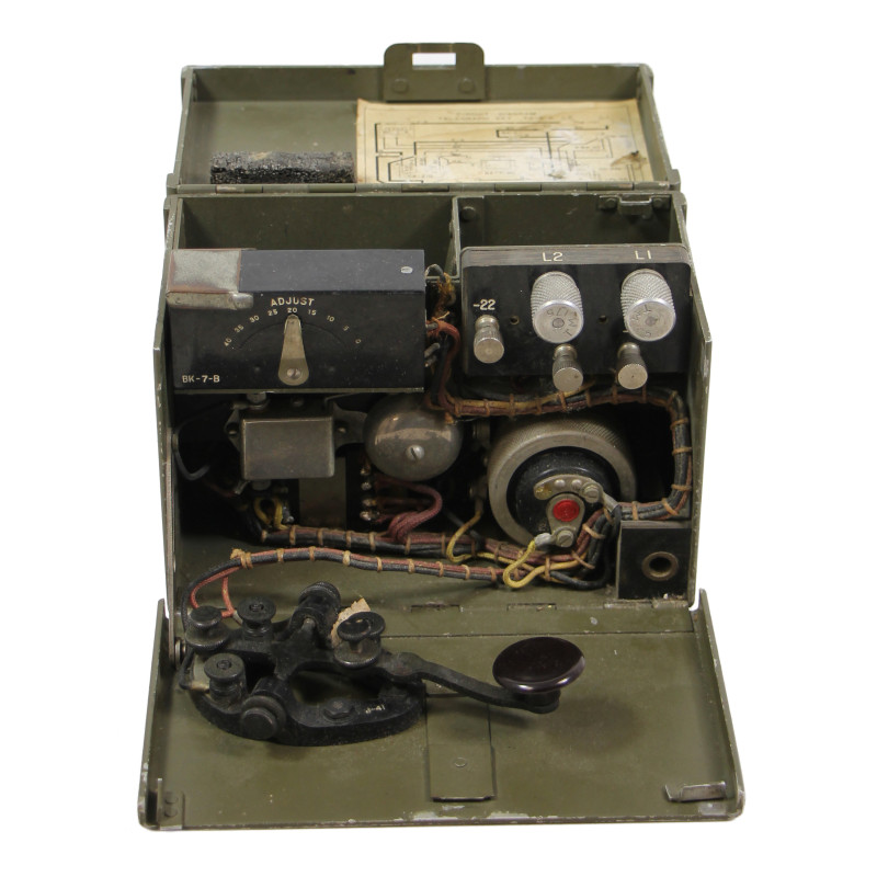 Telegraph Set TG-5-A, US Army Signal Corps, THE ALLEN D. CARDWELL MFG. CORP.