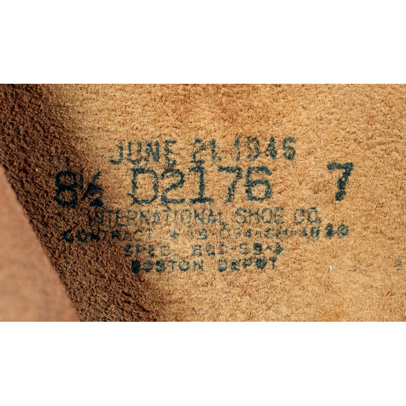 Bottes de cavalerie & tankiste, taille 8 ½ D, 1945