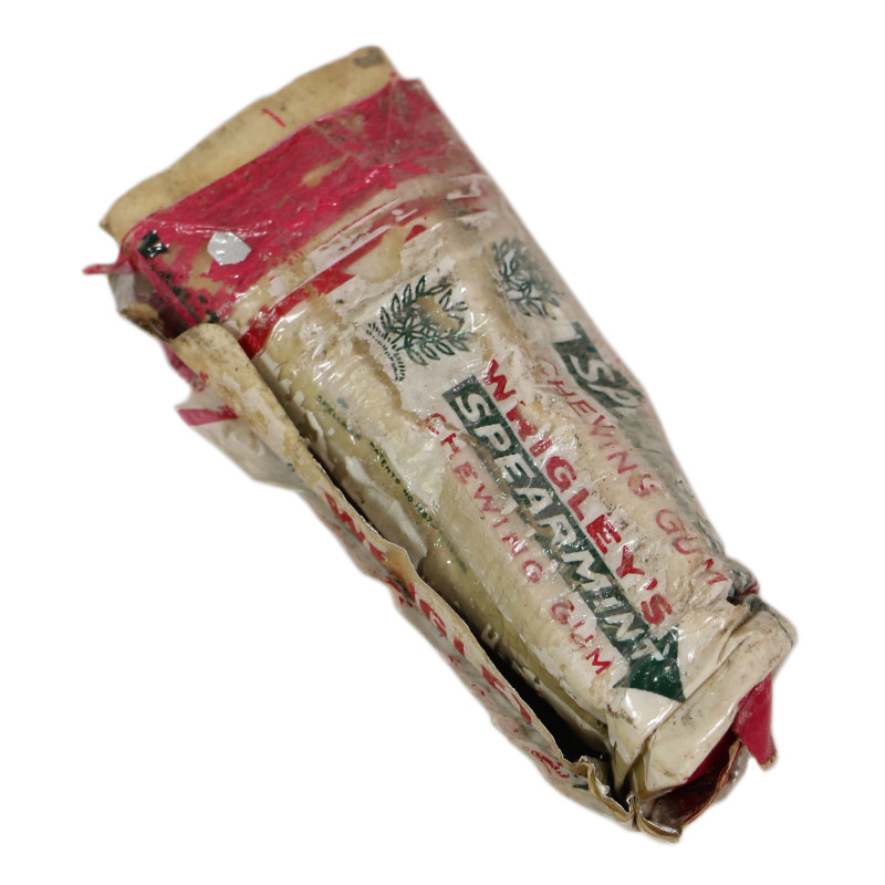 Pack, Chewing Gum, WRIGLEY'S, Spearmint, Empty