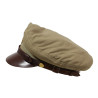 Cap, Service, Tropical Worsted, Khaki, Officer's, US Army, Berkshire De Luxe, Size 7 ⅛