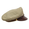 Cap, Service, Tropical Worsted, Khaki, Officer's, US Army, Berkshire De Luxe, Size 7 ⅛