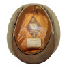 Cap, Service, Tropical Worsted, Khaki, Officer's, US Army, Berkshire De Luxe, Size 7 ⅛