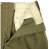 Trousers, Wool Serge, OD, 34 x 31, Named
